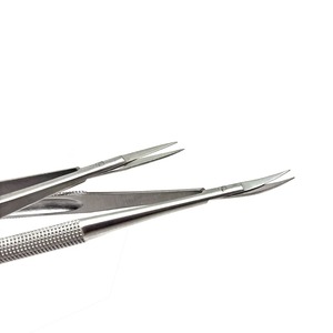 Tijeras de Castroviejo Micro para Córnea, de Acero Inoxidable, para Cirugía Ocular, Procedimientos Corneales y Dentales, Instrumento de Precisión Reutilizable - Product Image 4