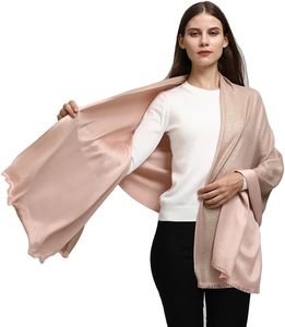 Women's Solid Color Long Shawl Wholesale Soft Metallic Sparkling <b>Pashmina</b> Wrap Evening Casual Wear Ladies Traditional <b>Scarf</b> - Product Image 1