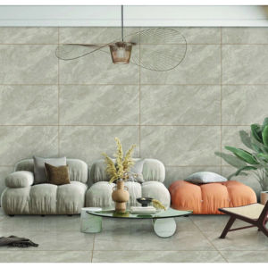 กระเบื้องพอร์ซเลนพรีเมียมขนาด 600x1200 มม. ผิวสัมผัสเหมือนแร่ธรรมชาติ ทนทาน เหมาะสำหรับงานปูพื้นในโครงการที่อยู่อาศัย - Product Image 1