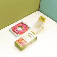 Pochettes cadeaux personnalisées écologiques haut de gamme pour biscuits, donuts, cupcakes, gaufres, craquelins, bombes de bain au matcha et sachets Mylar