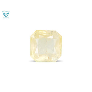 Zafiro Amarillo Natural de 9.99 Quilates, Gema Suelta Facetada con Corte Esmeralda Ovalado y Marquesa, Disponible en Marrón y Rojo - Product Image 1