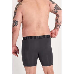 Calzoncillos Boxer Anti-Rozaduras para Hombre, Ropa Interior de Fibra de Viscosa/Elastano, Material de Punto con Patrón 3D, Antibacteriano, Transpirable, Paquete - Product Image 3