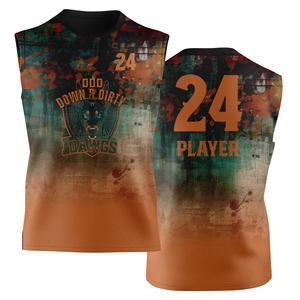 Maillots de football américain 7 contre 7 personnalisés, uniformes de haute qualité, respirants, à séchage rapide, ensembles en polyester personnalisables - Product Image 4