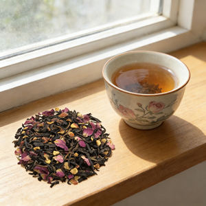 高品質H-013玉栄サンザシプーアル茶フルーツティーバッグミックスフレーバー天然ダイエット減量健康カスタマイズ可能 - Product Image 1