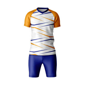 Uniformes de alta calidad para fútbol, ropa de entrenamiento juvenil, camiseta de fútbol de Color verde y blanco con diseño de cuello redondo, conjunto de uniforme de fútbol - Product Image 3