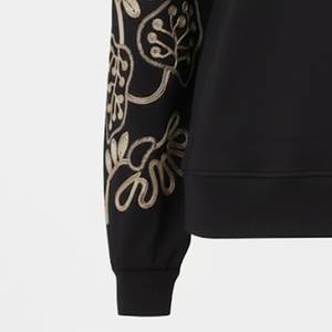 Sudaderas Casuales Negras para Mujer, con Forro y Logotipo Personalizado, Transpirables, Ecológicas, de Felpa, para Verano e Invierno, Gran Venta - Product Image 5