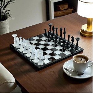 Jeu d'échecs moderne pour la maison, la chambre à coucher, le salon et le bureau pour le mariage de Diwali, les célébrations du Ramadan - Product Image 6