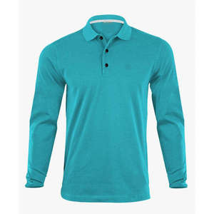 Camiseta Polo de manga larga de alta calidad para hombre, camisas de trabajo de algodón 100%/Nueva camiseta personalizada informal de manga larga para hombre - Product Image 5