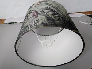 ผ้าคลุมโคมไฟทรงกระบอกพิมพ์ลายดิจิตอลแบบทันสมัยงานแฮนด์เมดใช้ในร่ม - Product Image 5