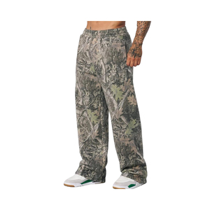 Pantalones de chándal holgados para hombre con estampado gráfico, ropa de calle de invierno, joggers de punto holgados, pantalones de entrenamiento, bolsillos, impresión Digital - Product Image 1