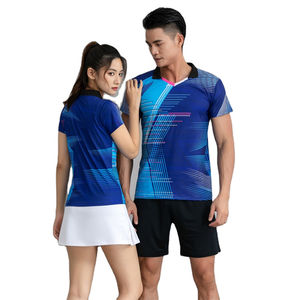 Ropa de Tenis de Primera Calidad, Camiseta y Pantalones Cortos de Tenis para Hombre de Secado Rápido, Uniforme de Tenis Transpirable y Cómodo - Product Image 1