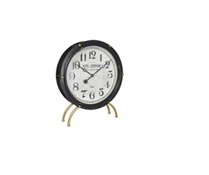 Reloj de Escritorio de Metal con Revestimiento Negro que Ayuda a Mejorar la Gestión del Tiempo Manteniendo los Plazos y los Horarios en Claro Visibilidad - Product Image 6