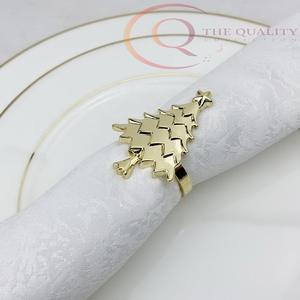 Anneaux de serviette décoratifs en métal de qualité supérieure pour la mise en place de tables de mariage, design luxueux et écologique pour les repas quotidiens et les occasions spéciales - Product Image 5