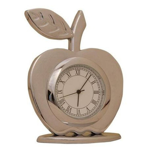 Nordic Luxury Style Round <b>Clock</b> Ornament Golden Finishing Modern Design Metal Square Stand <b>Clock</b> - Product Image 4