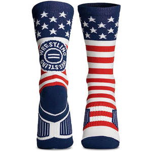 Calcetines de Algodón Personalizados de Alta Calidad, Calcetines Deportivos y de Lucha para Hombre con Opciones de Logotipo y Diseño Personalizados Gratuitos - Product Image 2