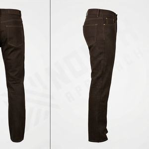 Jeans évasés personnalisés pour hommes, couleur personnalisée, style vintage, denim évasé, coupe moderne, tenues décontractées parfaites, styles rétro de rue - Product Image 2