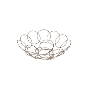 <b>Heart</b> Shape Metal Wired Design Fruits Basket Metal Handicraft Decor Tabletop Fruits Basket Storage - Product Image 3