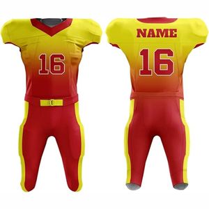 High Quality Custom Designed Adult American <b>Football</b> Jersey Breathable Printed OEM Moisture-Wicking UV Protection Plus <b>Size</b> - Product Image 4