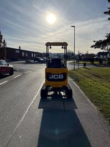 Miniexcavadora JCB 18Z-1 Económica, Miniexcavadora de Orugas de 12 Toneladas, Cucharón de 0.2m, Motor de 40HP, Componentes Hidráulicos Enerpac, Rodamientos - Product Image 3