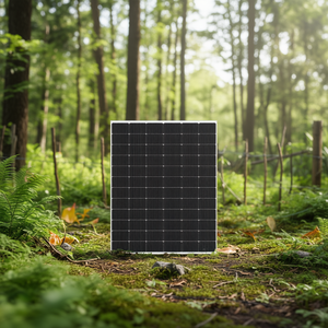 แผงโซลาร์เซลล์แบบโมโนคริสตัลไลน์ครึ่งเซลล์ HJT สีดำ 550 วัตต์ โดย Yangtze Solar Power รุ่น YS200M-72 - Product Image 3