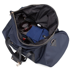 Sac de voyage pliable royal de luxe, sac de sport, sac de sport portable léger avec fermeture éclair, sac à bandoulière durable, doublure en polyester, service OEM - Product Image 4