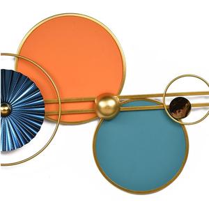 Arte de Pared Metálico Multicolor para Interiores, Ideal para Sala de Estar y Dormitorio, Escultura Metálica Decorativa de Lujo Perfecta para Regalos de Boda - Product Image 4