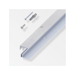 Conexión para balcón a parquet gris cepillado de 100 cm - Product Image 1