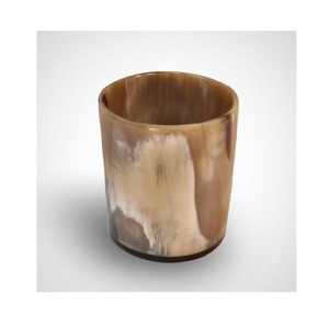 Copa de cuerno de cristal tallada a mano estilo amor conjunto pulido auténtico diseño Medieval ecológico para fiestas Bar Decoración Cocina uso - Product Image 5