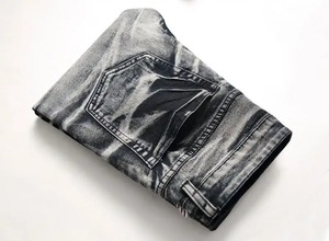 Pantalones Vaqueros para Hombre, de Alta Calidad, Estilo Holgado, Nuevo Estilo Casual, Vaqueros para Chico, Venta al por Mayor - Product Image 4