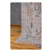 Tapis en peluche doux et durable de couleur unie, 120 x 180 cm, en fil PET, pour salon, chambre et intérieur