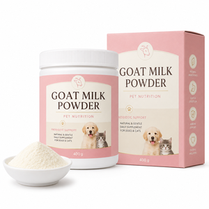 Poudre de <span class=keywords><strong>lait</strong></span> de chèvre OEM pour chiens, soutien probiotique, substitut de <span class=keywords><strong>lait</strong></span> pour chiots, formule pour chatons, facilement digestible, nutrition pour animaux de compagnie, marque privée - Product Image 1