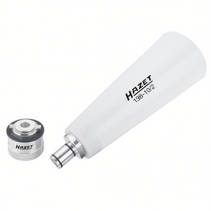 Adaptador Intercambiable de Aluminio Hazet con Conexión de Bayoneta, Juego de 2 Piezas para Automoción - Product Image 2