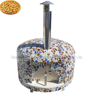 Thương mại chuyên nghiệp gạch đá trong nhà khí đốt tự nhiên cháy neapolitan woodfired ý gỗ bắn Lò nướng bánh pizza - Product Image 3