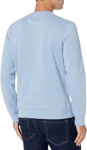 Sweat-shirt ras du cou en coton éponge uni surdimensionné pour hommes Pull à épaules tombantes de créateur personnalisé Hiver décontracté doux - Product Image 2