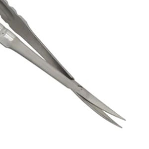 Porte-aiguilles microchirurgical Castroviejo manuel, durable et réutilisable, avec embouts droits, ensemble d'instruments microchirurgicaux de haute qualité, certifié CE - Product Image 4