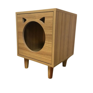 Accrocheur moderne chien lit greffe bois confortable pour animaux de compagnie avec coussin bon prix personnaliser Logo en gros du Vietnam - Product Image 3