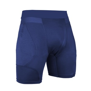 Fitness Men's Solid Color Compression <b>Tight</b> <b>Shorts</b> Bodybuilding Quick Elastic Slim Breathable <b>Shorts</b> - Product Image 4