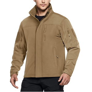 Veste à capuche coupe-vent Softshell légère de haute qualité pour hommes Veste Softshell imperméable de couleur unie personnalisée pour moi - Product Image 3