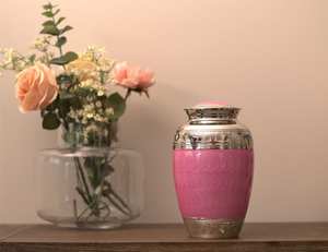 Handcrafted Urn for Human Ashes | Premium <b>Memorial</b> <b>Keepsake</b> | Premium Adult brass Urn <b>Box</b> - Product Image 3