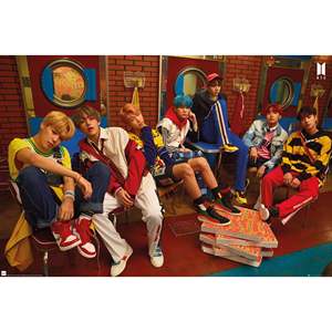 Affiche moderne pour fans de BTS pour décoration murale - Product Image 3