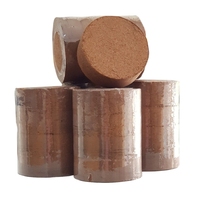 Décoration de jardin écologique Mousse de tourbe Granulés de coco Bloc de sol pour semis Fabriqué au Vietnam pour plantes et tourbe de coco