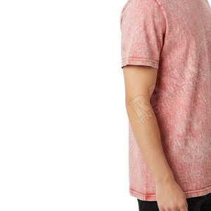 เสื้อยืดผู้ชายฟอกสีกรดออกแบบได้อย่างเป็นที่นิยมสำหรับผู้ใหญ่เสื้อผ้าผู้ชายน้ำหนักเบา - Product Image 4