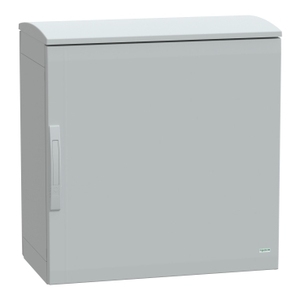 Armadio Elettronico da Pavimento SCHNEIDER ELECTRIC NSYPLAT774G 750x750x420mm in Poliestere Thalassa PLA con Porta Liscia - Product Image 1