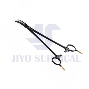 Scellant d'artère bipolaire antiadhésif Bi-clamp Réutilisable 6.5 "4mm Pin avec cordon en silicone Instrument d'obstétrique et de gynécologie (OB/GYN) - Product Image 3