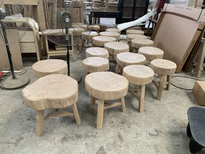 Mesa de Centro de Madera Compacta, Mesa Auxiliar Moderna para Sala de Estar, Mueble Decorativo para el Hogar - Product Image 5