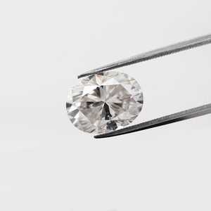 Diamantes de Moissanita Sueltos, Cultivados en Laboratorio, Corte Brillante Ovalado, Color VVS, Certificación GRA, para Anillos, Pendientes, Colgantes y Otras Joyas - Product Image 4