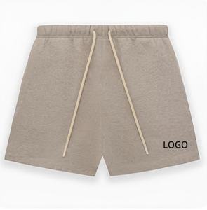 <b>Shorts</b> Summer Sports Casual Loose Large Size Breathable <b>Sweat</b> 100% Cotton <b>Shorts</b> With Pockets for Unisex - Product Image 4