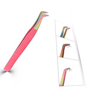 แหนบตัดขนตาปลายแหลมสแตนเลสแบบกำหนดเองสำหรับกรรไกรตัดขนตาภายใต้ซีรีส์ผู้เชี่ยวชาญของคุณ - Product Image 3