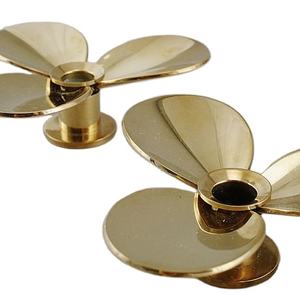 Porte-bougie doré en Aluminium et métal, beau décor personnalisé, meilleure vente, haute qualité - Product Image 1