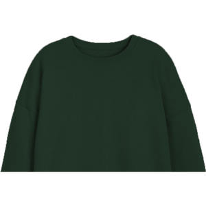 เสื้อสเวตเชิ้ตคอกลมผู้ชาย พรีเมียม ผ้าฝ้ายฟลีซ 100% เป็นมิตรกับสิ่งแวดล้อม ระบายอากาศได้ดี ผ้าถักเนื้อแน่น พิมพ์ลายนูนด้านหน้า - Product Image 4